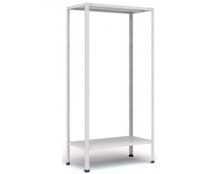 Стеллаж металлический Титан МС-500 1200х1500х500 2 полки